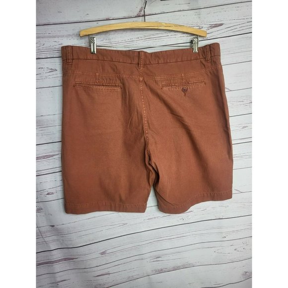SPORTSCRAFT men's 'clinton' chino shorts size 102 / 40 terracotta BNWt $99.95 - Picture 9 of 10